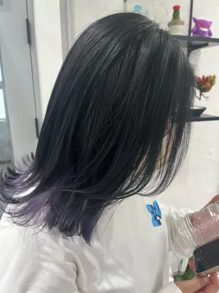 セミロング カラー カットモデル無料✨ 募集中✂️みなみ♥️のヘアスタイル