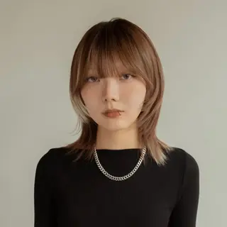 ミディアム 小澤 凌雅のヘアスタイル