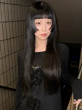 ロング レイヤー/ハッシュ カットHARUのヘアスタイル