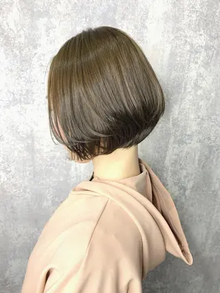 ショート カラー パーマ ヘアアレンジ メンズ Zina福岡天神🪞 髪質改善🪞レイヤーのヘアスタイル