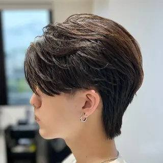 メンズ 【メンズ特化⚡️】 曲がる矯正/千原涼麻のヘアスタイル