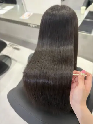 ロング 🫧縮毛矯正支持率 No.1 ほのか🫧のヘアスタイル