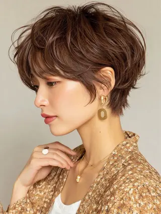 ショート モモ🎀 カットモデル大募集❕のヘアスタイル
