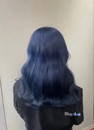 セミロング Daisy🎀透け感 カラー🎀JUNAのヘアスタイル