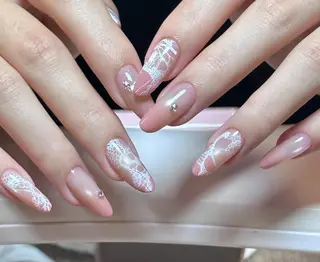 ネイル By moonネイル 🌷ワンホン/韓国風のネイルデザイン
