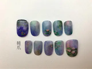 ネイル 種爪 たねつめのネイルデザイン