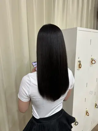 ロング 坂本 小春のヘアスタイル