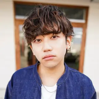 ショート パーマ メンズ 表参道メンズヘア ✂︎Masena✂︎のヘアスタイル