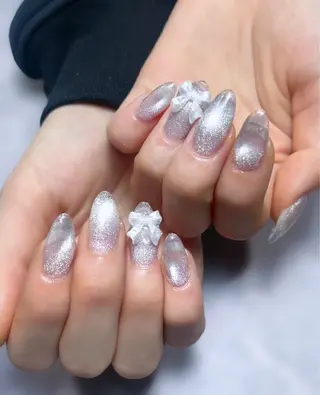 ネイル 韓国長ネイル 長さだし rinory仙台駅西口2号店所属・rinory西口 2号店 /Fukaのネイルデザイン