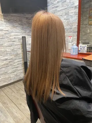 ロング カラー 中川原 大介のヘアスタイル