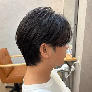 メンズ 曲がる縮毛矯正🌟 メンズアイブロウのヘアスタイル