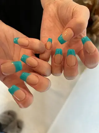 ネイル mellow:ｸﾙﾐ ﹡˖˟༝🎀˖˟ ༝のネイルデザイン