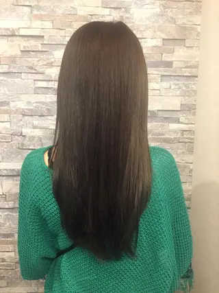 ロング カラー 小顔/似合わせカット 杉山莉菜のヘアスタイル