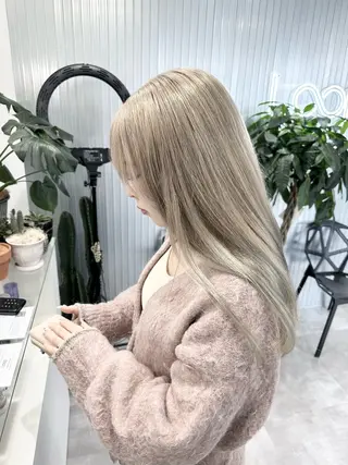 ロング カラー LOOP hairのヘアスタイル