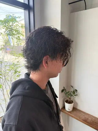 パーマ メンズ ✨メンズカット海老名 No.1/上田琉翔✨のヘアスタイル