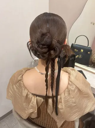ヘアアレンジ Mila hinaのヘアスタイル