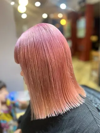 ミディアム 園田 彩音のヘアスタイル