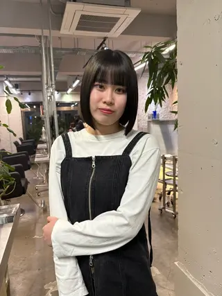 ショート カラー ハイトーン レイヤー🎀meiのヘアスタイル