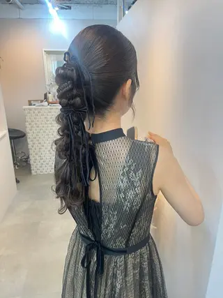 ヘアアレンジ 山下 明子のヘアスタイル