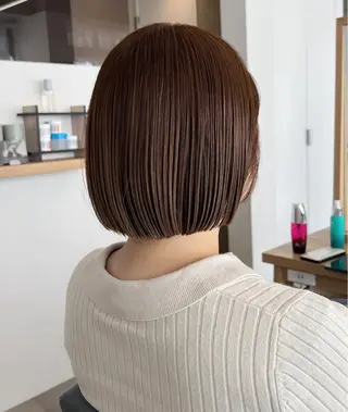 ミディアム カラー Ore🫧タナカマヤ /柔らかい質感カラーのヘアスタイル