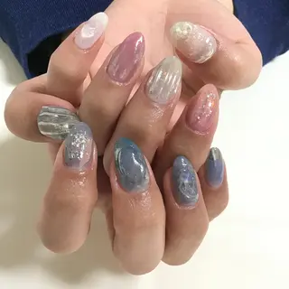 カラー ネイル 福田 加奈のネイルデザイン