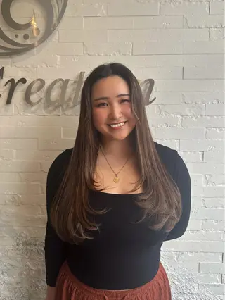 ロング カラー 💖レイヤー/暖色系 カラーAYANE💖のヘアスタイル