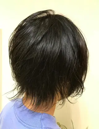 ミディアム 横田 尚登のヘアスタイル