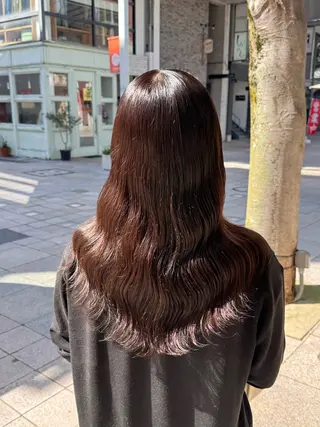 セミロング カラー KOHNO/レイヤー と垢抜けヘアのヘアスタイル