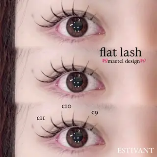 マツエク・マツパ 🎀Ayane🎀 束感まつげのマツエク・マツパデザイン