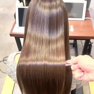 ロング ✨縮毛矯正/髪質改善 錦糸町/松坂拓馬のヘアスタイル