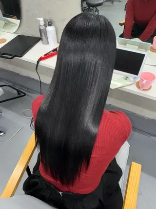 ロング ブリーチ×縮毛矯正 💫だいちのヘアスタイル