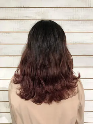 セミロング 🧡艶髪ちゅるん髪 🫧🧡YUKI❄️のヘアスタイル