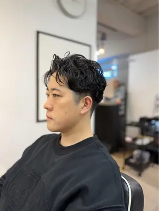 ショート パーマ メンズ 🔥メンズ特化方🔥 似合わせ💈三宅悠斗のヘアスタイル