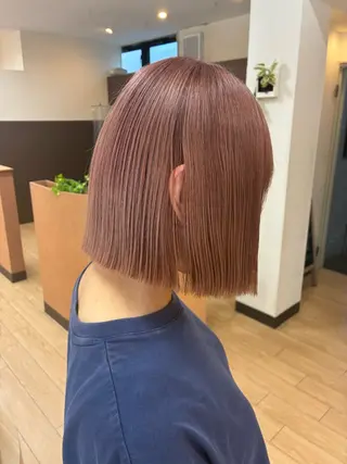 ミディアム カラー 沖山 雄一のヘアスタイル