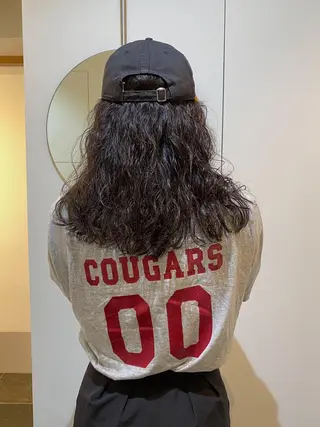 ミディアム カラー 砂原 ひよりのヘアスタイル
