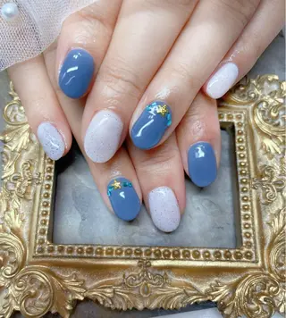 ネイル マジック ミラーのネイルデザイン