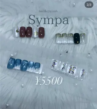 ネイル Sympa 𝓜iwako🐰ᩚのネイルデザイン
