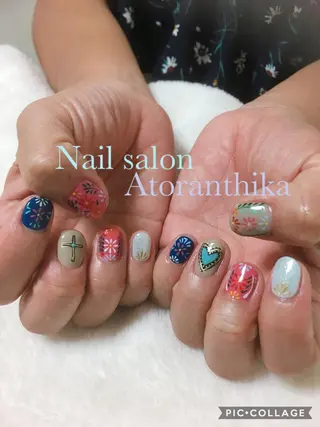 ネイル Nail salon ✩ ｱﾄﾗﾝﾃｨｶのネイルデザイン
