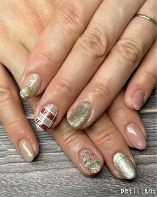 ネイル nail salon petillantのネイルデザイン