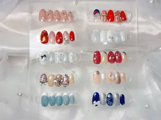 ネイル Queennail 北堀江megumiのネイルデザイン