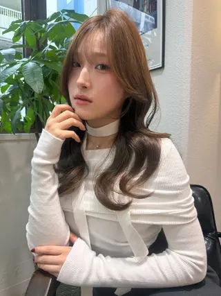 セミロング カラー きむらさくら/透明感 /レイヤーカットのヘアスタイル