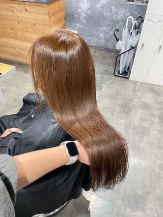 ロング カラー ハイトーン 横浜💞ミオのヘアスタイル