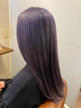 ロング カラー liL  hair サトウリョウタのヘアスタイル