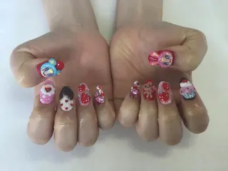 ネイル 💎🐰 saki. m 🐰💎のネイルデザイン