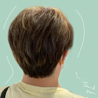 ショート カラー 🫧 みゆ🫧のヘアスタイル