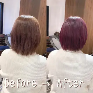 ショート カラー 髪質改善特化 安東駿介のヘアスタイル