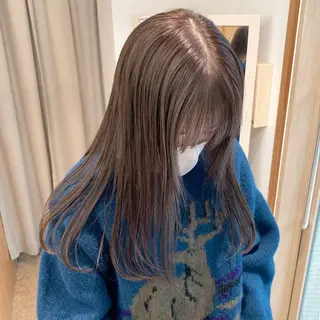 ロング カラー ヘアアレンジ パーマ/暖色/ボブ イワタテ🇰🇷のヘアスタイル