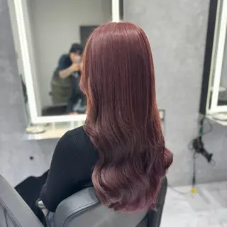 ロング ❤️‍🔥シールエク ＋カラー京❤️‍🔥のヘアスタイル