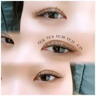 マツエク・マツパ Eyesalon🤍 khwaam sukのマツエク・マツパデザイン