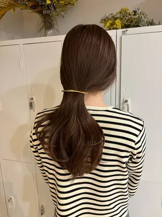 ロング 韓国/透明感 Veluaのヘアスタイル